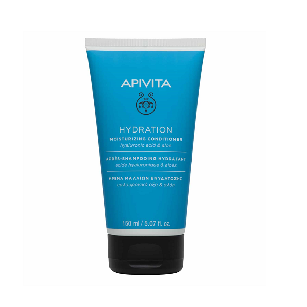 Apivita Moisturizing Conditioner for All Hair Types with Hyaluronic Acid & Aloe 150ml