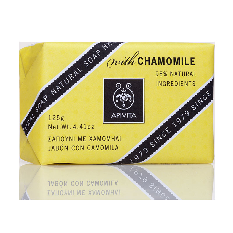 Apivita Natural Soap with Chamomile 125g