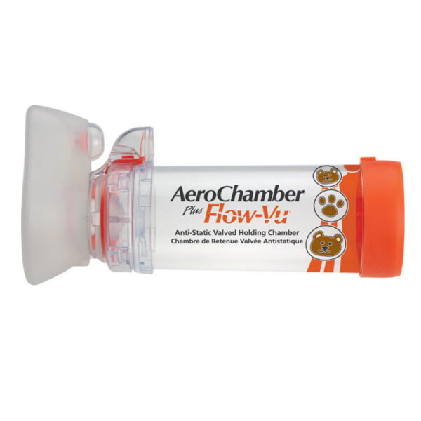 AeroChamber Plus Flow-Vu with Small Mask (0-18 Months) Anti-Static Valved Holding Chamber