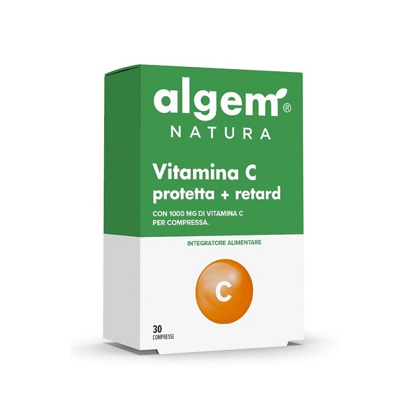 Algem Natura Vitamina C Protetta & Retard 1000mg 30tabs