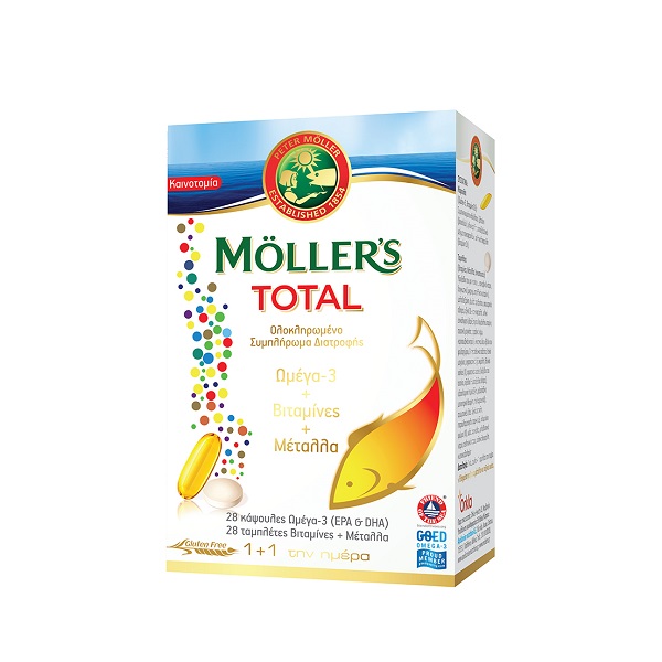 Moller’s Total Plus 28tabs & 28caps