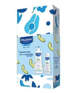 Mustela Gentle Cleansing Gel with Avocado 500ml & 200ml Free Product