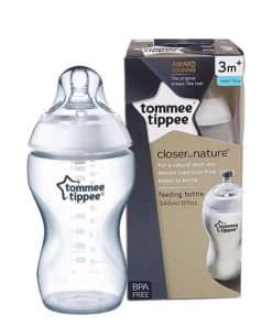 Tommee Tippee Closer to Nature Baby Bottle (3m+) 340ml