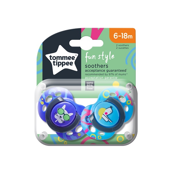 Tommee Tippee Chupete Fun Style 6-18 Meses – Darvita