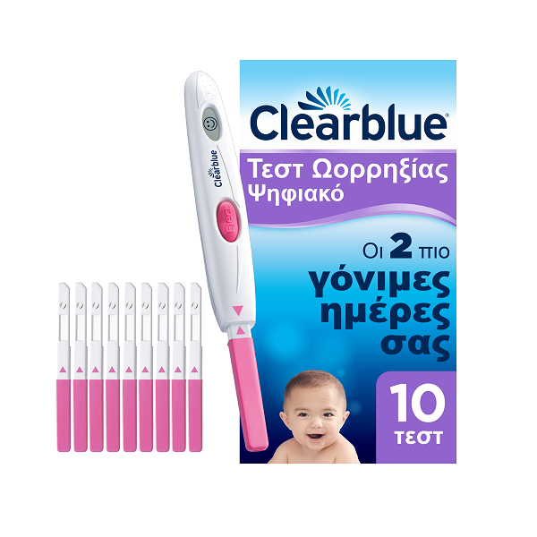 CLEARBLUE, Digital Ovulation Test 10's