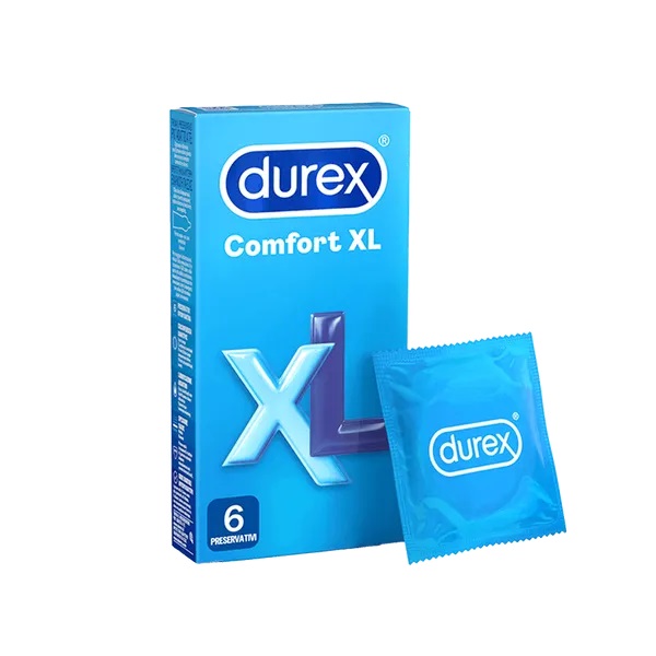 Durex XL Extra Large Condoms 6pcs