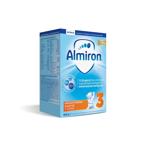 Nutricia Almiron 3 (1-2Y) Milk Powder 600gr