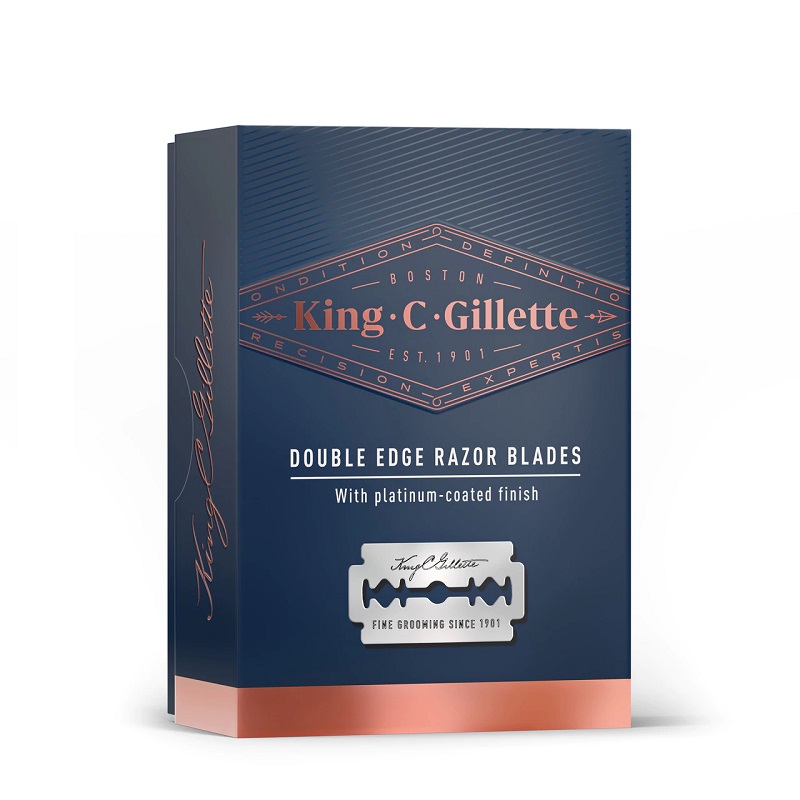King C Gillette Neck Razor & Razor Blade