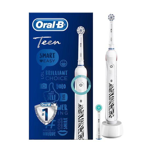 Vermomd domineren Bijdrage Oral-B Teen White Electric Rechargeable Toothbrush | Foto Pharmacy