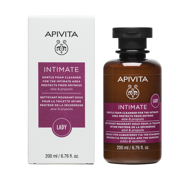 Apivita Intimate Care Lady Gentle Foam Cleanser for the Intimate Area 200ml