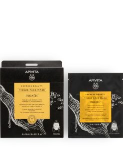 Apivita Express Beauty Tissue Face Mask with Mastic 15ml