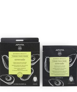 Apivita Express Beauty Tissue Face Mask with Avocado 10ml