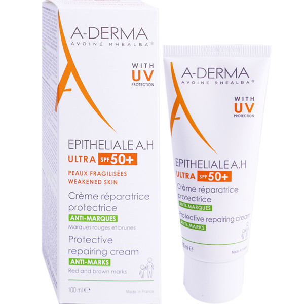 A Derma Epitheliale A H Ultra Spf 50 Protective Repairing Cream For Anti Marks 100ml Fotopharmacy