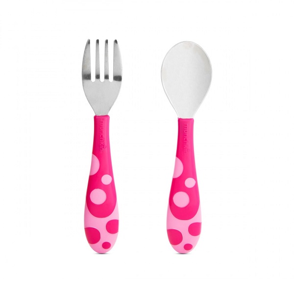 Munchkin Toddler Fork & Spoon 2pcs