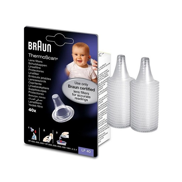 Braun Baby ThermoScan LF40 Lens Filters 40pcs