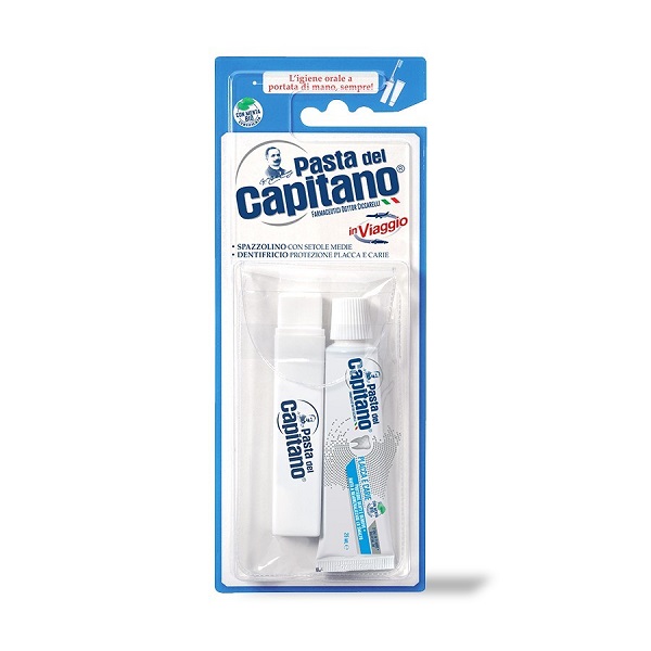 Pasta del Capitano Travel Kit Toothpaste 25ml & Mini Toothbrush