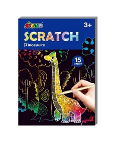 Avenir Mini Scratch Book Dinosaurs for Boys