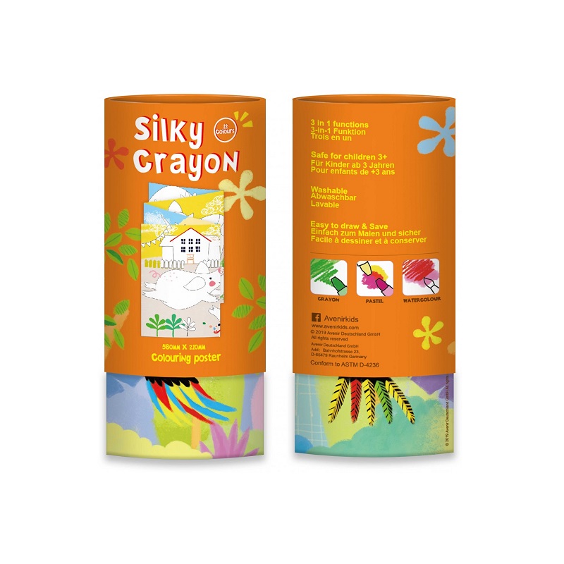 Avenir - Silky Crayon - 6 Colors