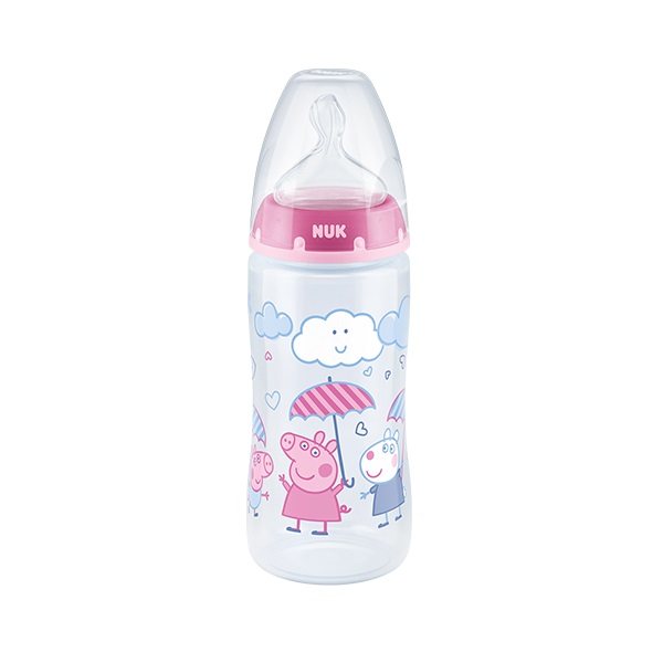 Tritan children's bottle PEPPA PIG, 620 ml., Pink