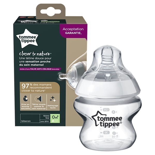 BIBERONS ANTI-COLIQUES 150ML - Tommee Tippee