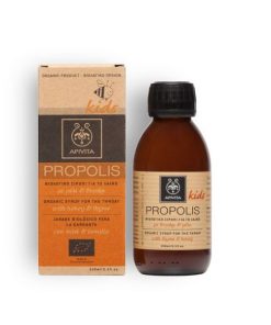 Apivita Propolis Kids Organic Syrup for the Throat 150ml