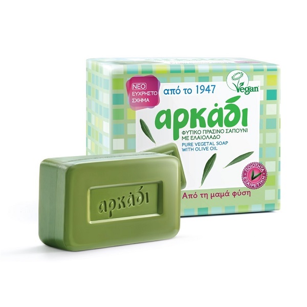 Arkadi Classic Green Soap Bar 4x150gr