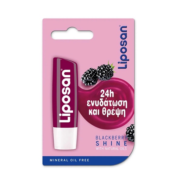 Liposan Blackberry Shine Lip Balm 4.8 g