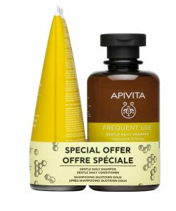 Apivita Promo Shampoo & Conditioner for Daily Use