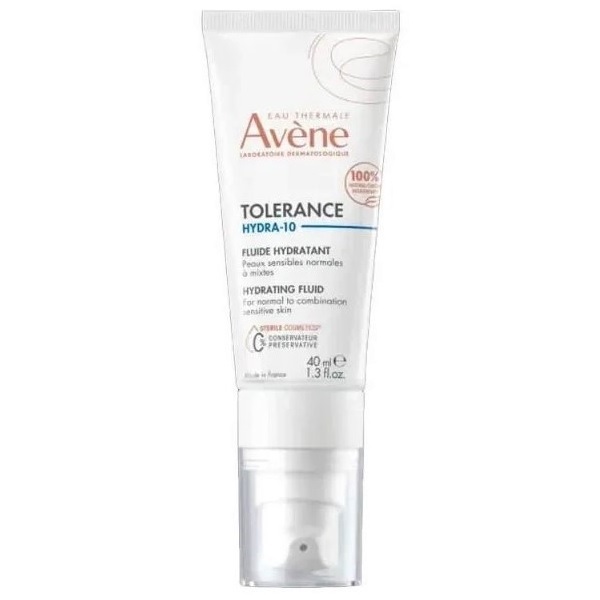 Avene Tolerance Hydra-10 Fluid of 100% Natural Composition for the Whole Family 40ml