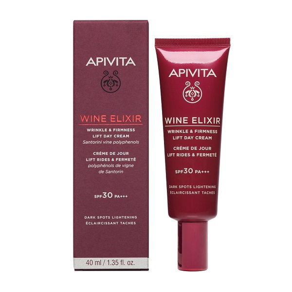 Apivita Wine Elixir Wrinkle & Firmness SPF30 Lift Day Cream 40ml