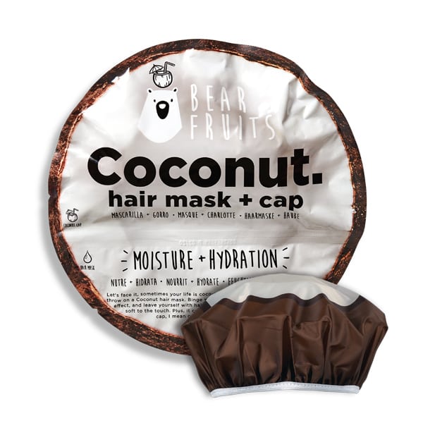 Bear Fruits Coconut Moisture & Ηydration Hair Mask 20ml & Cap