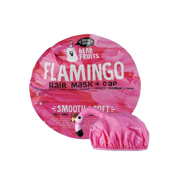 Bear Fruits Flamingo Smooth Soft Hair Mask Hair Cap 20ml