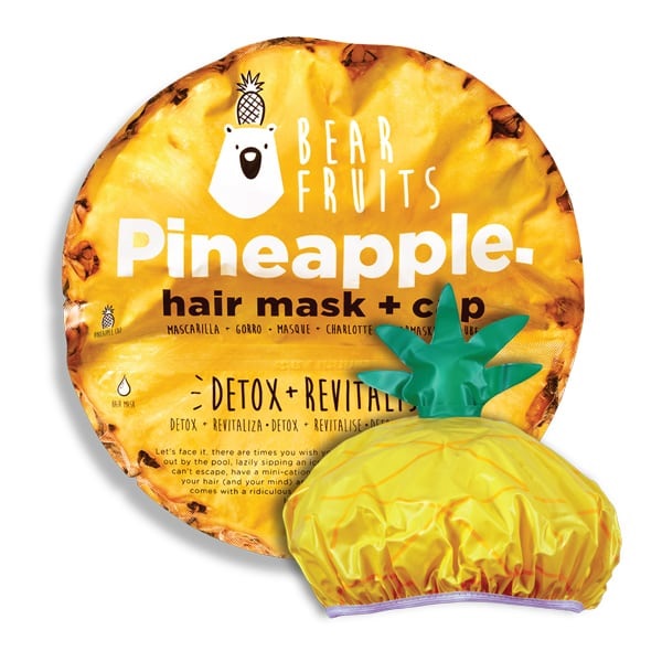 Bear Fruits Pineapple Detox & Revitalise Hair Mask 20ml & Cap