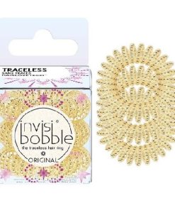 Invisibobble Original Time To Shine Gold Rush 3 HAIR SPIRAL ΛΑΣΤΙΧΑΚΙΑ ΜΑΛΛΙΩΝ