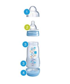 Mam Easy Start Anti-Colic Baby Bottle Better Together Collection (0m+ ) 130ml