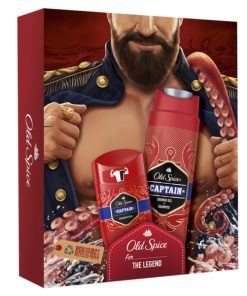 Old Spice Dark Captain Gift Set for Men