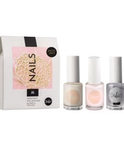 Sweet Dalee Gift Away Nails 2in1 Base & Top Coat, Snow White & Pink Lemonade