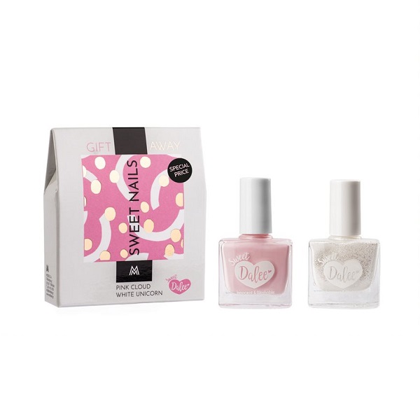 Sweet Dalee Gift Away Sweet Nails in Pink Cloud & White Unicorn