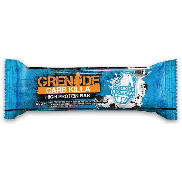 Grenade Carb Killa High Protein Bar With Cookies And Cream 60gr
