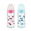 Nuk Baby Bottle First Choice Plus Glass (0-6m) 240ml