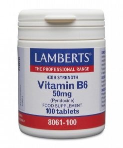 Lamberts Vitamin B6 50mg 100tabs