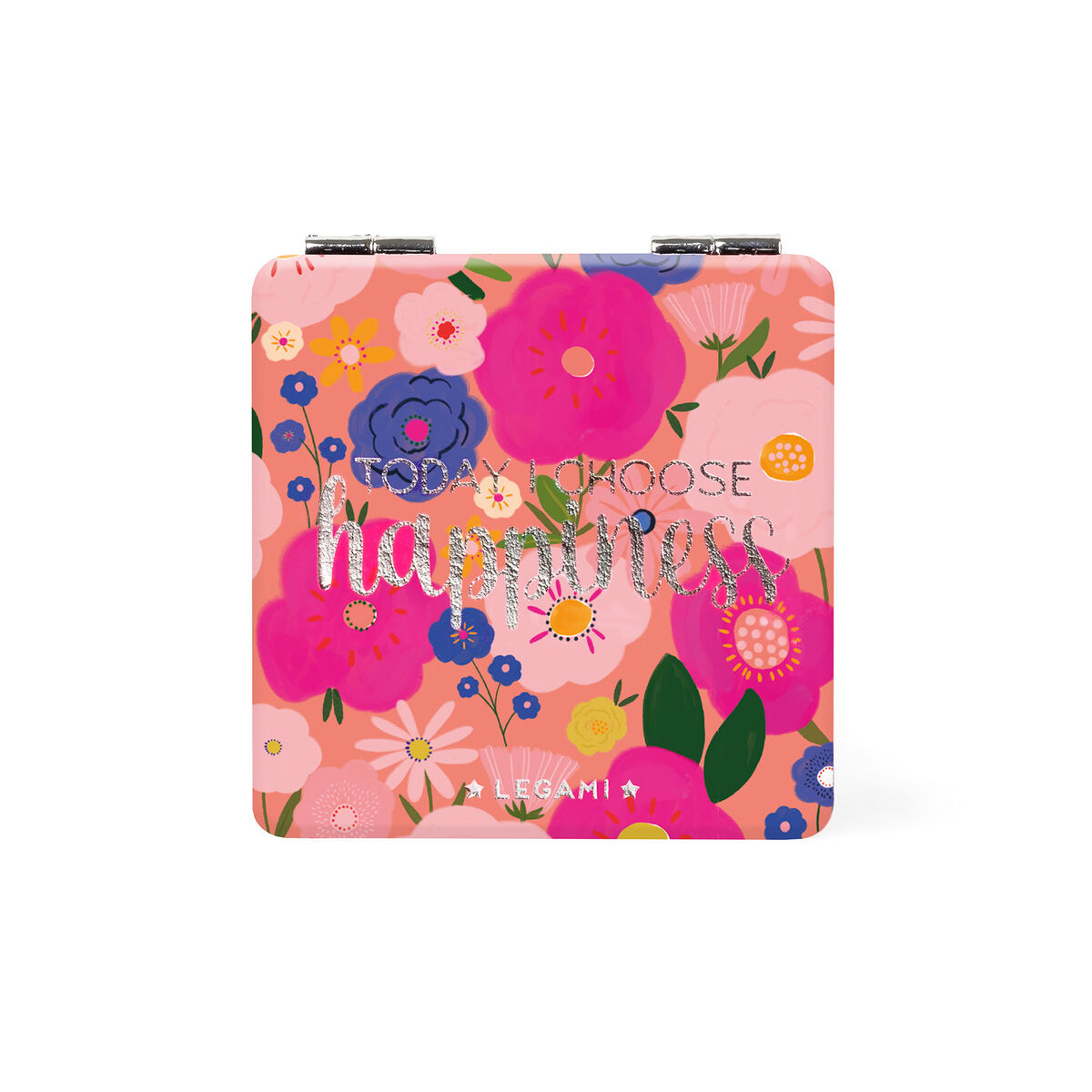 Legami Nice to See You Makeup Handbag Mirror – Flowers