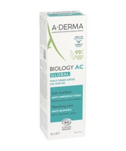 A-Derma Biology AC Global Mattifying Care Anti-Blemish, 40ml