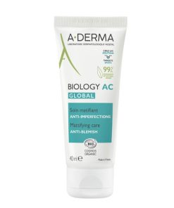 A-Derma Biology AC Global Mattifying Care Anti-Blemish, 40ml