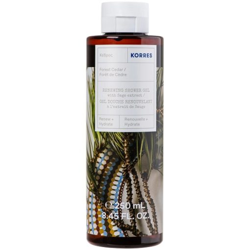 Korres Forest Cedar Renewing Shower Gel 250ml