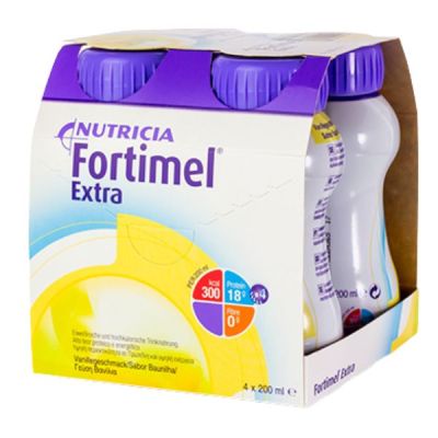 Nutricia Fortimel Extra Vanilla 4 x 200 ml