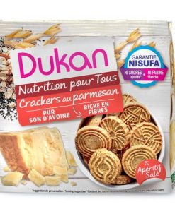 Dukan Oat Crackers with Parmesan, 100gr