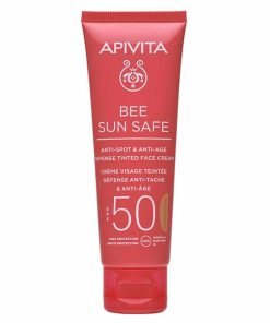 Apivita Bee Sun Safe Anti-Spot & Anti-Age Defense Tinted Face Cream SPF50 50ml