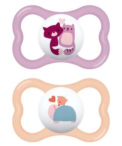 MAM Air 275S Silicone Pacifier Girl (16m+) 2pcs