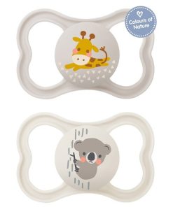 MAM Air 215S Silicone Pacifier Unisex (6-16m) 2pcs